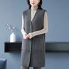 Women's Knitted Cardigan Sweater Vest Jacket Spring Autumn Versatile Ladies Vest Sleeveless Loose Female Sweater Waistcoat
