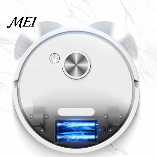Car Floor Cleaner Mini Robot Vacuum Cleaner, 3 in 1 Sweeping Mopping Robotic Vacuum, Mop And Slim Cordless Self Charging for Home Hard Compact