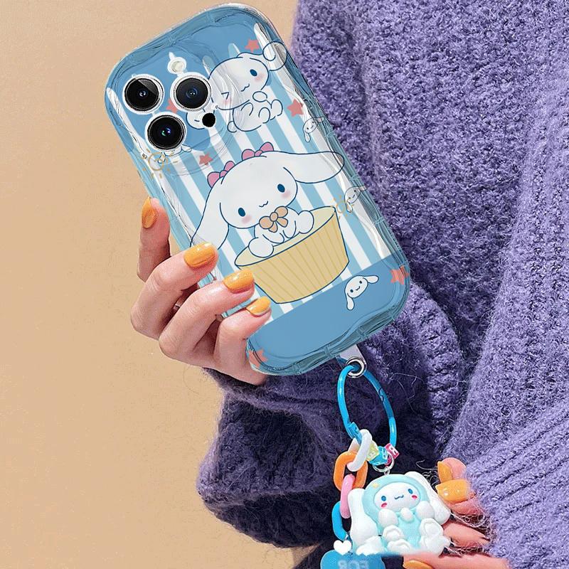 Чехол Для OPPO Realme C85 PRO C83 16 15 Pro 14 5G 5 5i C67 C63 C65 C21Y C35 5G Y2K Hello Kitty Sanrio Kuromi Pom Pom Purin Чехол