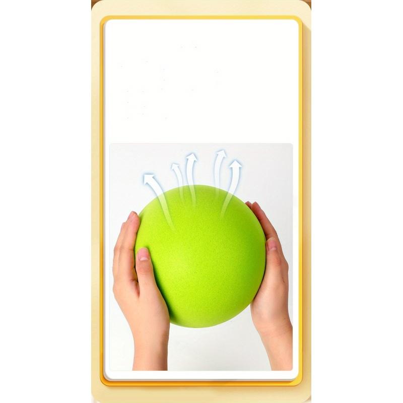 Развлечения без шума: Детский бесшумный мяч для похлопывания — баскетбольный мяч с высокой эластичностью и твердой губкой!