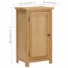 Cabinet 45 x 32 x 85 cm Solid Oak