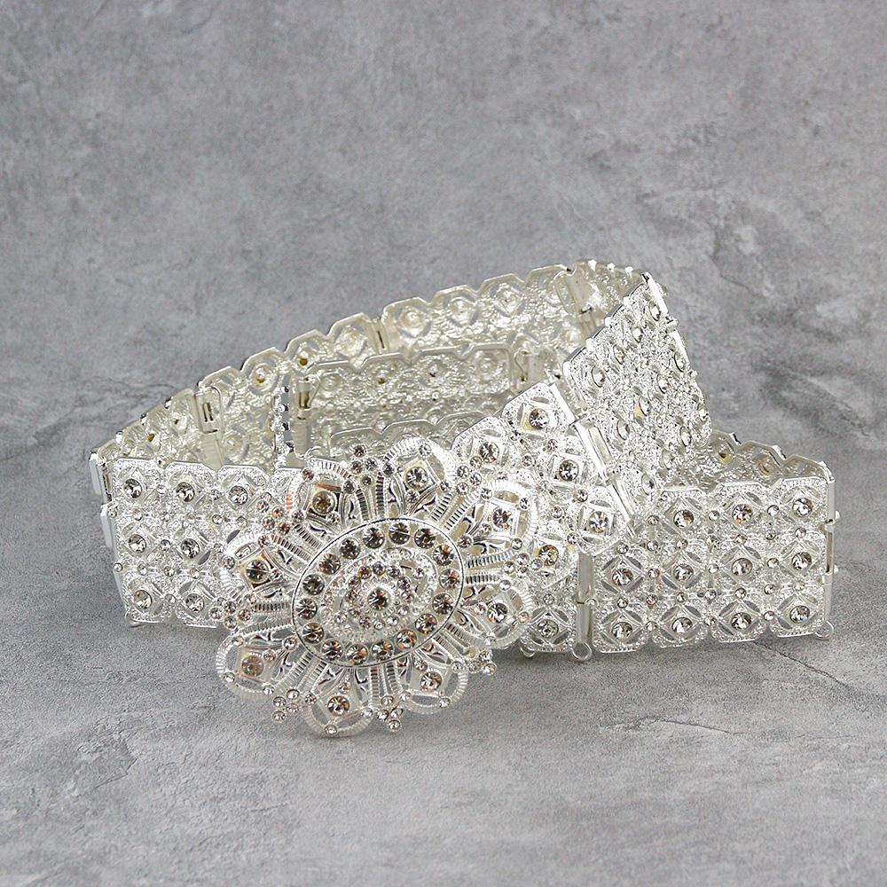 Поясная цепь золотого цвета с кристаллами для женщин, свадебные украшения, свадебный подарок, регулируемая длина