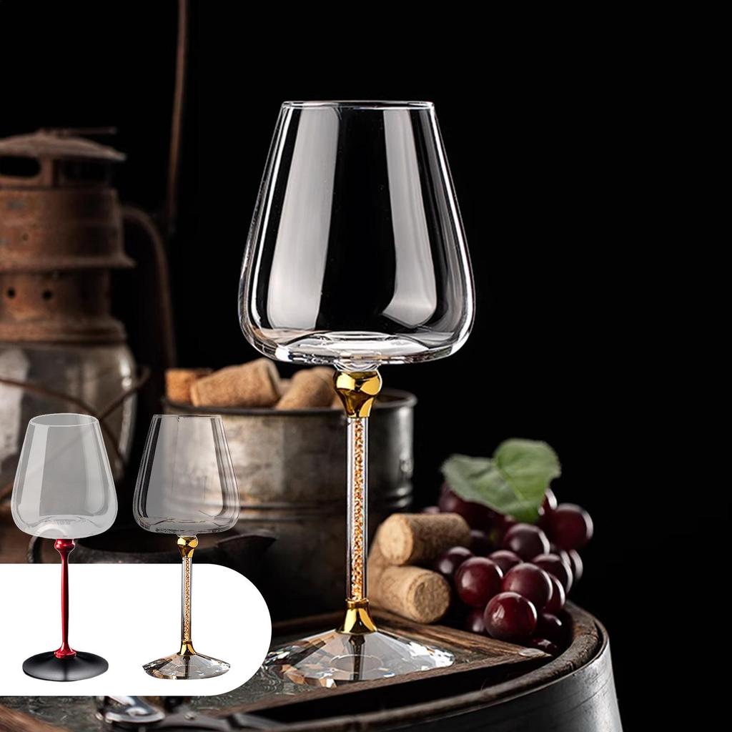 Бокал для вина Изысканный бокал для вина Хрустальная посуда Катящийся Эргономичный Органайзер Держатель Для коктейлей Питьевой День рождения Бассейн Свадьба