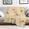 English country foxhunt Throw Blanket Soft Home Decor Blanket for Couch Bedroom