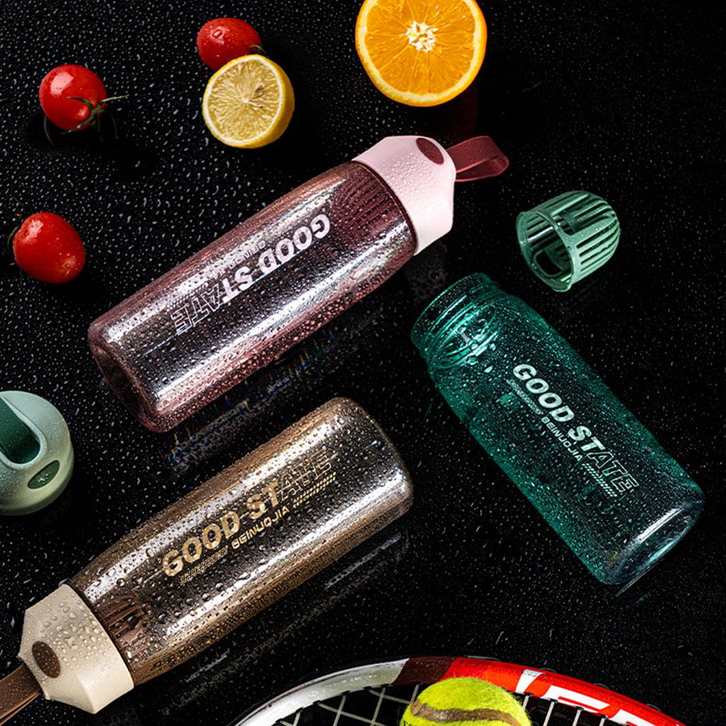 480 мл/550 мл кувшин для напитков герметичный большой емкости 4 цвета популярная прозрачная безопасная бутылка для воды для дома