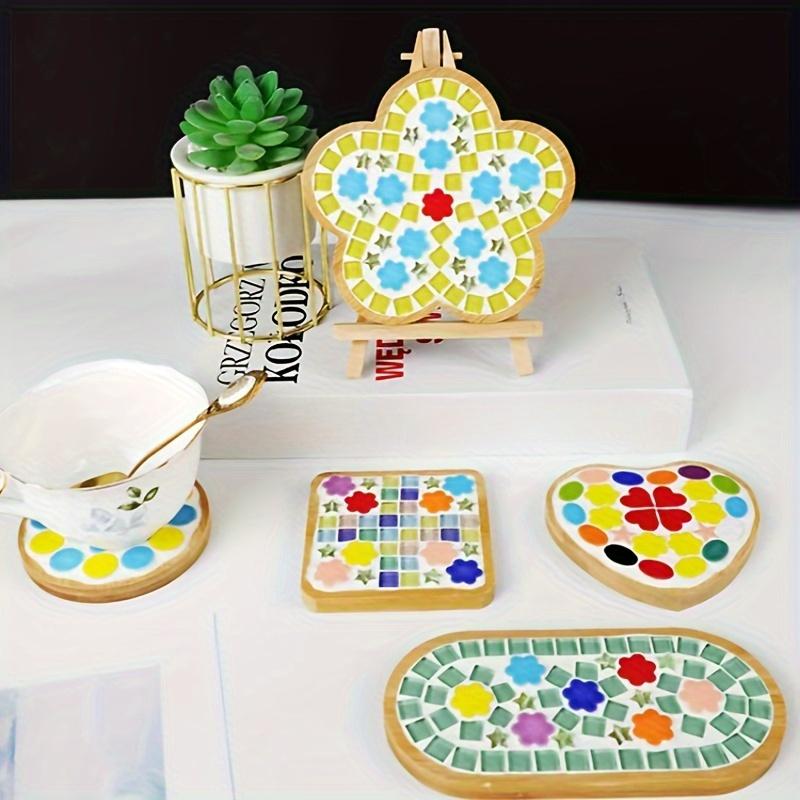 Heart-Shaped Ceramic Mosaic Particles, DIY Creative Handmade Puzzle Making, Wall, Swimming Pool, Fish Pool Decoration Materials