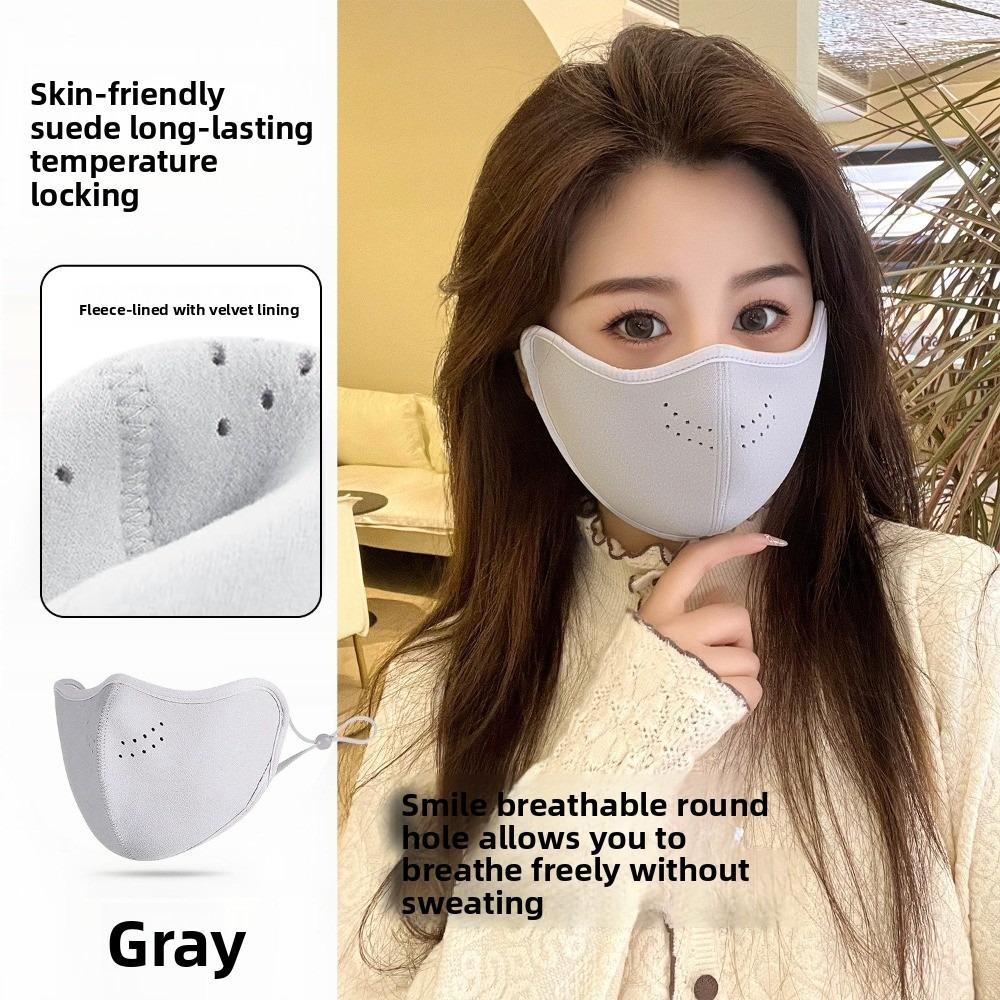 Dustproof Warm Mask Washable Face Cover New Face Mask Autumn and Winter