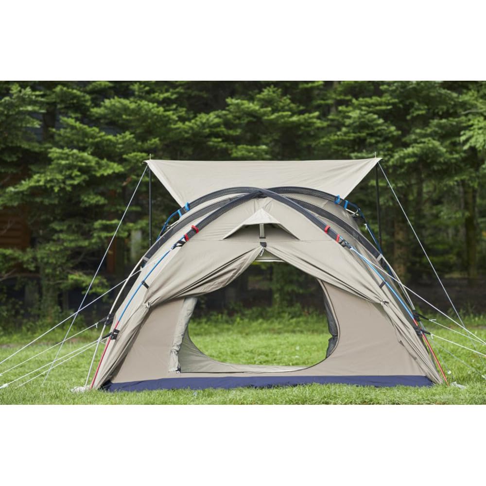 Whole Earth Outdoor Camping Tent for 1-2 People EARTH TRIPPER 2.0 WE2KDA10 Sand Beige