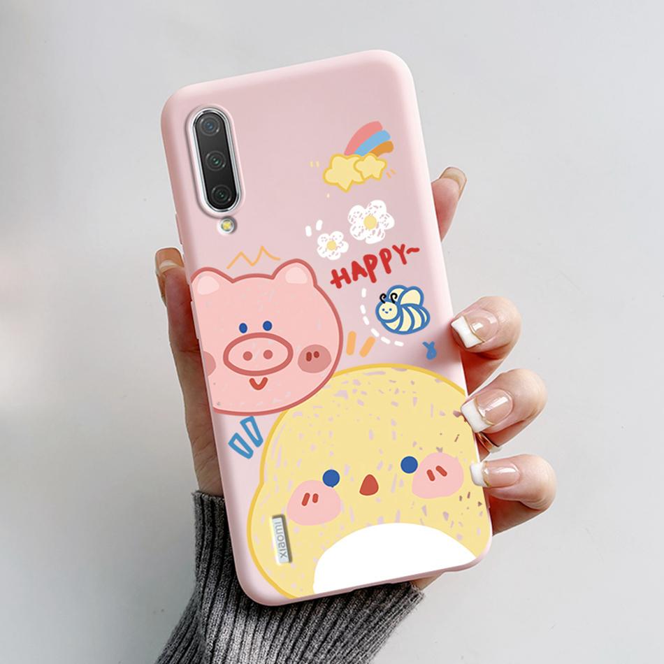 Чехол для Xiaomi Mi 9 Чехол на заднюю панель Mi 9 Lite Мультяшный Тонкий Мягкий Силикон Funda для Xiaomi Mi 9 SE Mi9 Mi 9Lite Mi 9SE Ударопрочный Capa