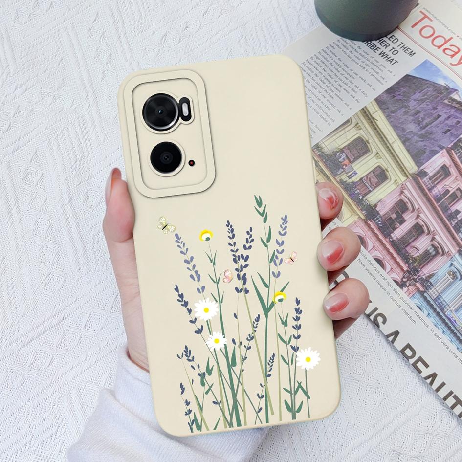 Phoone Case For OPPO A76 A73 A93 A74 A96 A78 A94 A8 A9X Cover Fashion Design Avocado Shockproof Screen Protector Matte Soft Silicone For OPPO Bumper