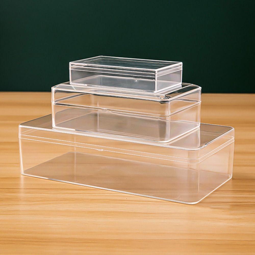 Multi Size Storage Box High Transparency Organizer Boxes New Packing Box  Party Decor