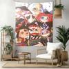 Digital Circus Wall Decor Tapestry Art For Pet Memorial Birthdaywedding Party Backdrop Family Gift