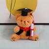 New Creative Doctoral Dress Doctor Bear Plush Toy Doll Pendant Bag Hanging Ornament Doll Doll Doll