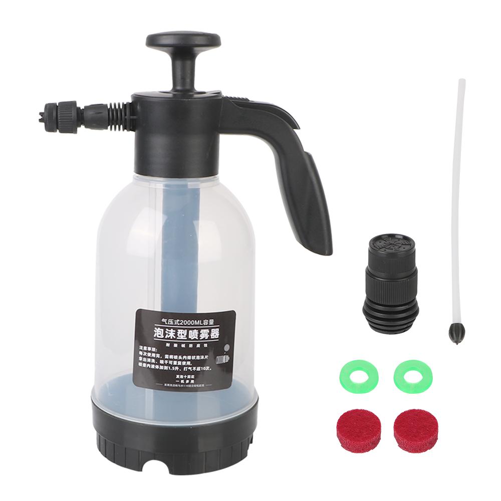 Пенонасадка Пеногенератор 2л Пена для мытья автомобиля Лейка для полива пеной Бутылка Инструмент для мытья Поливалки Ручной опрыскиватель