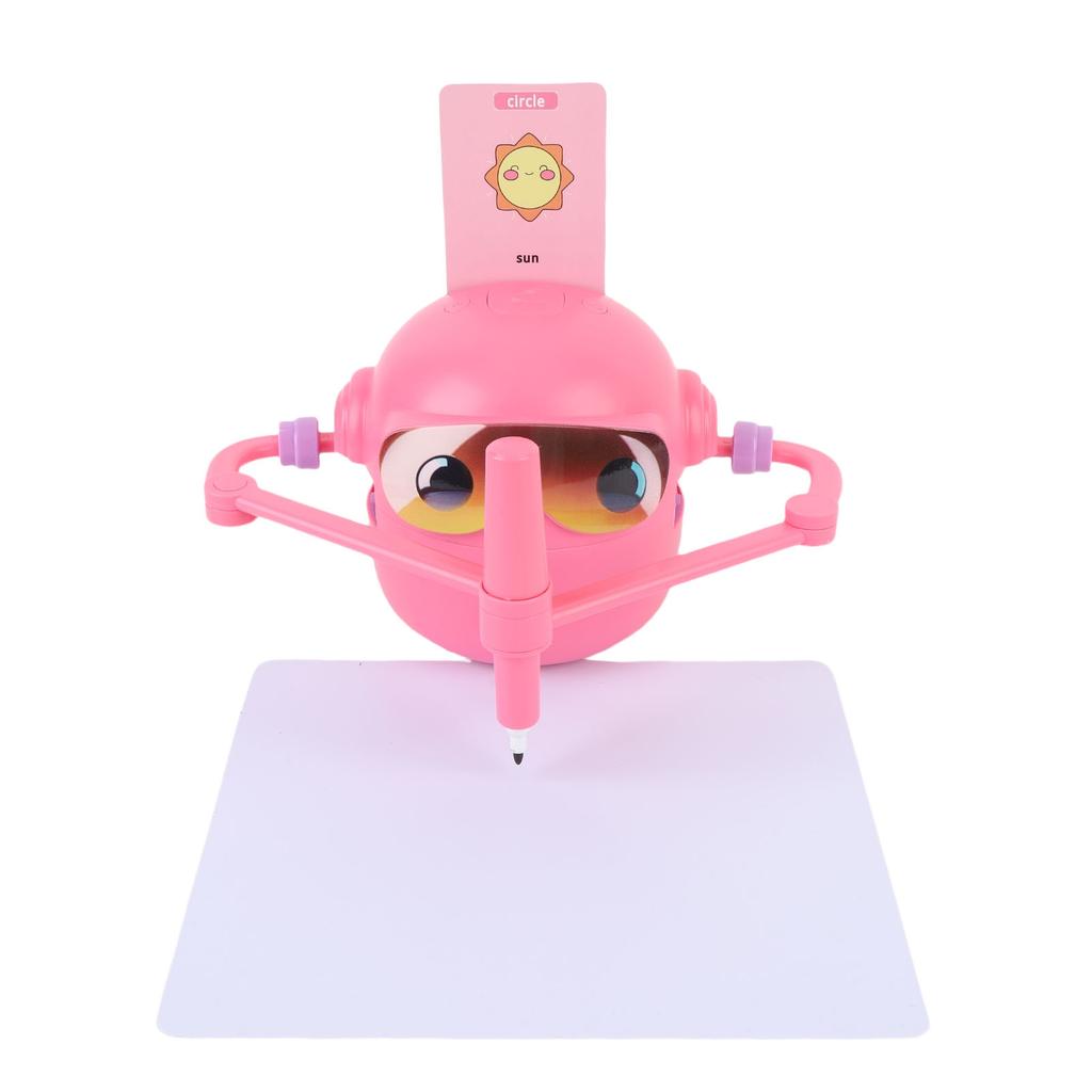 Интерактивный обучающий робот для рисования для детей, автоматический робот-художник с 100 карточками и 12 цветными ручками для мальчиков и девочек, для дошкольного обучения.