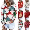 Женские повседневные модные пуловеры с длинными рукавами и принтом, толстовки с капюшоном