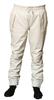 Leather Lambskin High Track Pants Joggers Quality White Wear Men Trouser Genuine