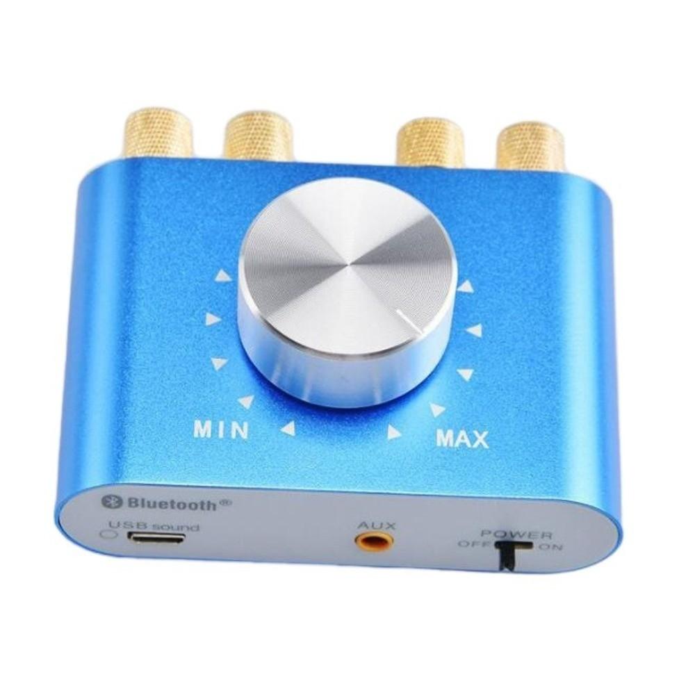 Mini Size Power Amplifier Bluetooth 5.0 Stereo Audio Amp Useful Digital Amplifier Home Use