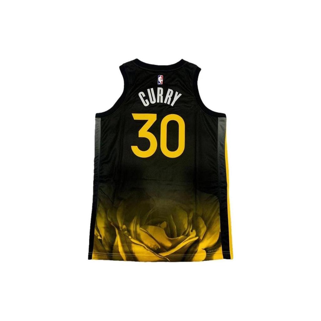 Nike Golden State Warriors 2022/23 Stephen Curry City Edition Swingman Jersey Black Unisex Streetwear DO9593-012