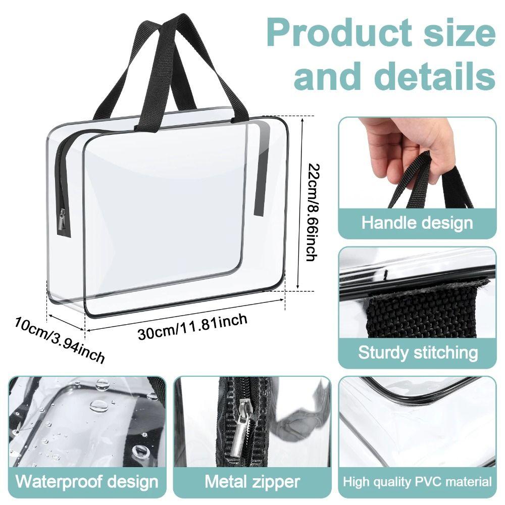 ПВХ сумки для хранения косметики водонепроницаемая прозрачная сумка-органайзер новая сумка для хранения игрушек