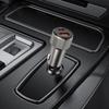 Автомобильное зарядное устройство для телефона, двухпортовое, USB Type-C PD 30 Вт, QC3.0, автомобильный зарядник, аксессуары для интерьера автомобиля, зарядное устройство из цинкового сплава, универсальное