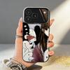 G-Goodnight O-Oyasumi P-Punpun Чехол для телефона для iPhone17,16,15,14,13,12,11,Pro,MAX Белый Матовый Ударопрочный Чехол