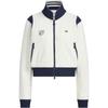 Originals RETROTRACK TOP СПОРТИВНЫЙ КЛУБ Куртки Пальто Женские Нефритовый Белый