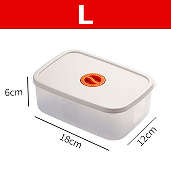 Контейнеры для хранения продуктов Микроволновая коробка бенто с крышкой-таймером свежести Герметичные контейнеры для заморозки Овощи Фрукты