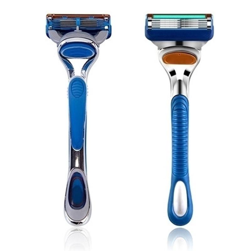Мужская суперострая бритва с 5-слойным лезвием (1 ручка), 4/8/12/16/20 шт. аксессуаров для ножей