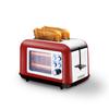 Тостер с двумя отделениями и окном Toasteo Glass Red Kitchencook
