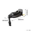 Aprica Вариант детского сиденья ISOFIX Фиксированная база Aprica Travel System для новорожденных Вращающаяся база ISOFIX Kururilla X Plus 2160869 ~ [Air Carry, Совместимо]