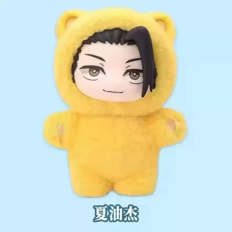 New Genuine Eaki Jujutsu Kaisen Season 2 Cat Park Party Gojo Satoru Plush Box Doll Bag Pendant Model Collection Gifts Toys