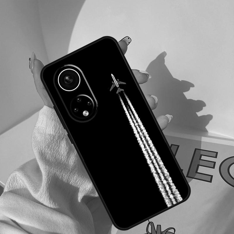 Чехол для телефона в виде самолета для Honor Magic 8 Pro 7 6 5 Lite Чехол для Honor 200 400 50 70 90 X8a X8b X9a X9b X9c