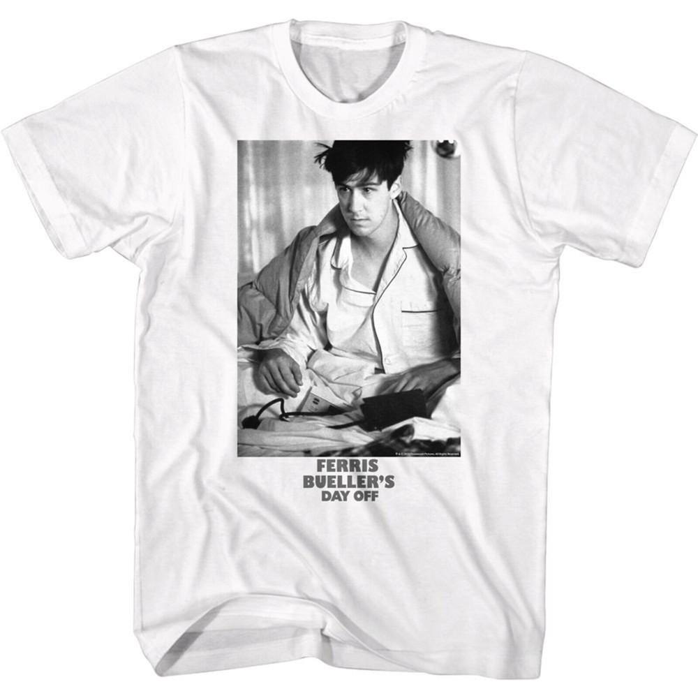 Ferris Bueller's Day Off PJ's White Adult T-Shirt Unisex T-Shirt