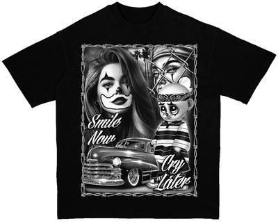 Улыбайся сейчас, плачь потом Чикано - Shaka Wear Тяжелая футболка Унисекс