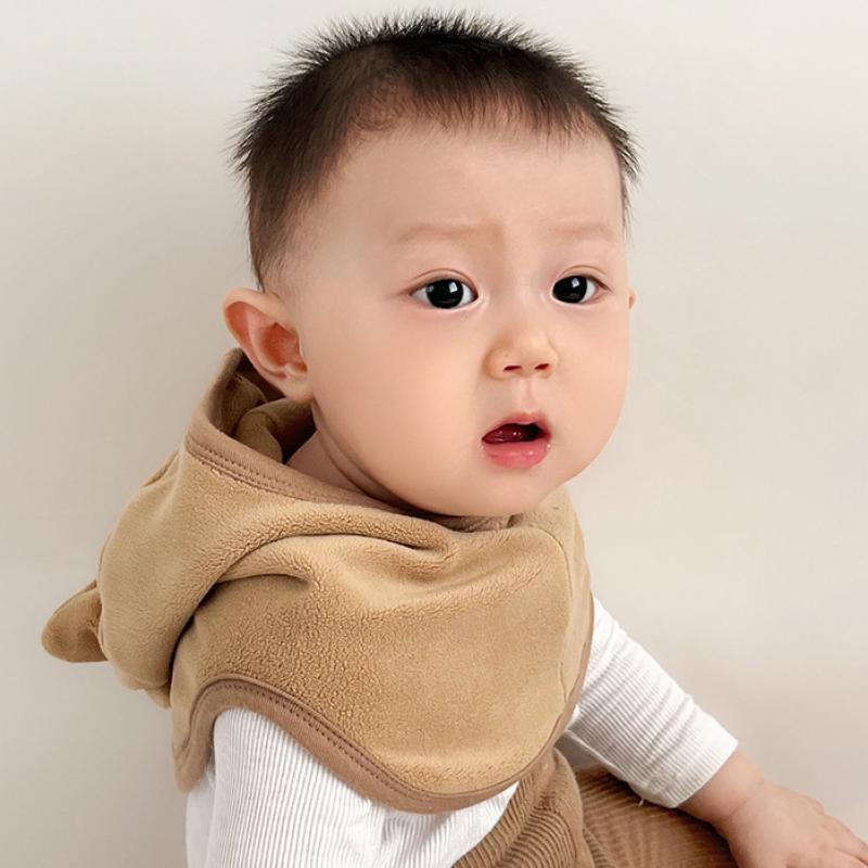 Детская шапка шарф комплект флисовые теплые шапки для малышей зимние детские шапки для защиты ушей для холодной погоды детские шапки-балаклавы