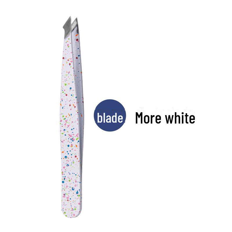 Пинцет для бровей из нержавеющей стали толщиной 1,2 мм со скошенной кромкой для точного удаления волос