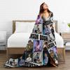 Benson Boone Tour Blankets  Flannel Novelty Warm Throw Blanket for Bed Sofa Textile Decor