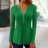 Long Sleeve Shirts For Women Fall Fashion Dressy Casual Blouses Trendy Pleated Tunic Tops For Leggings