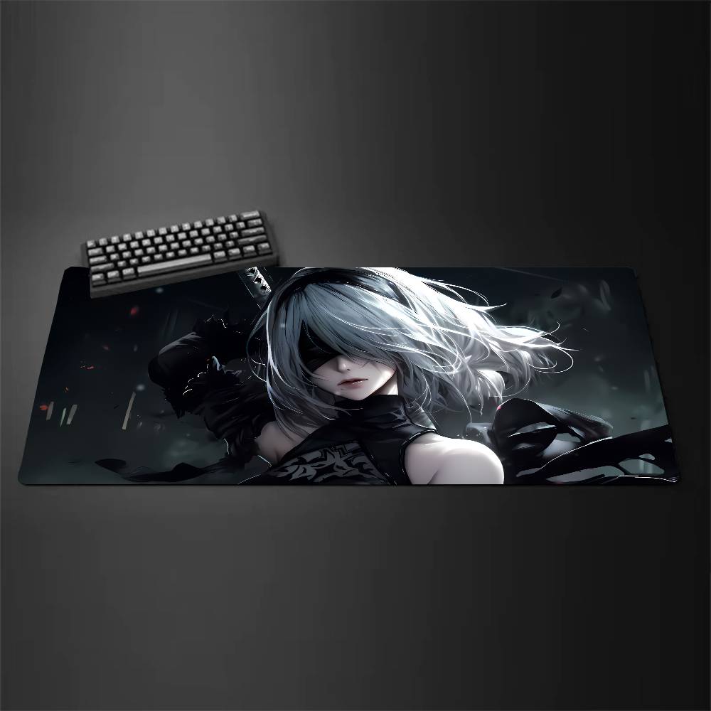 Nier Automata Аниме Игра-файтинг Коврик для мыши Коврик для стола С ковриком Игровые аксессуары Prime Gaming XXL Коврик для клавиатуры Набивка M