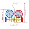 R-12 R-22 R-404A R-134a Manifold Gauge Set HVAC A/C Refrigeration Charging Service with Hoses Adjustable Couplers Adapter Can