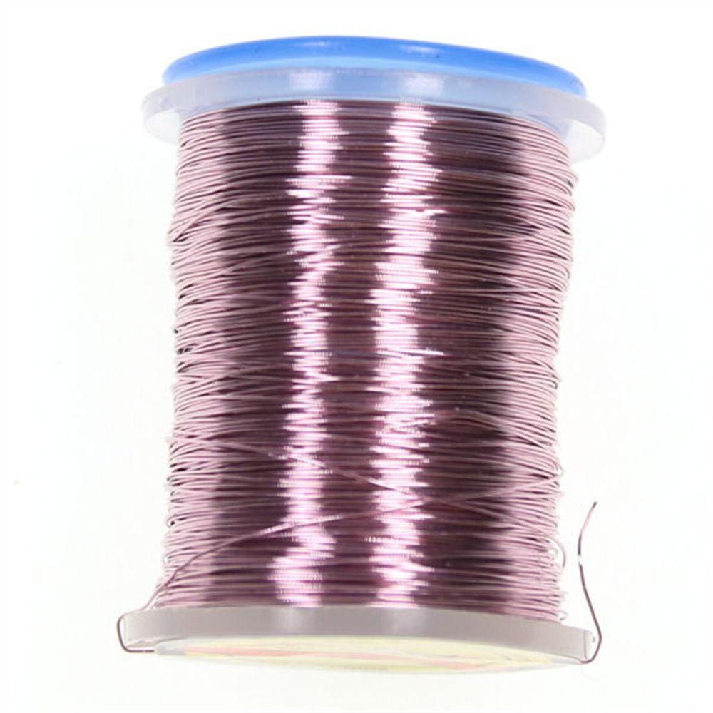 0.2mm Fly Tying Thread 26 yards Nymph Thread Fishing Accessories Fly Tying Copper Wire Trout