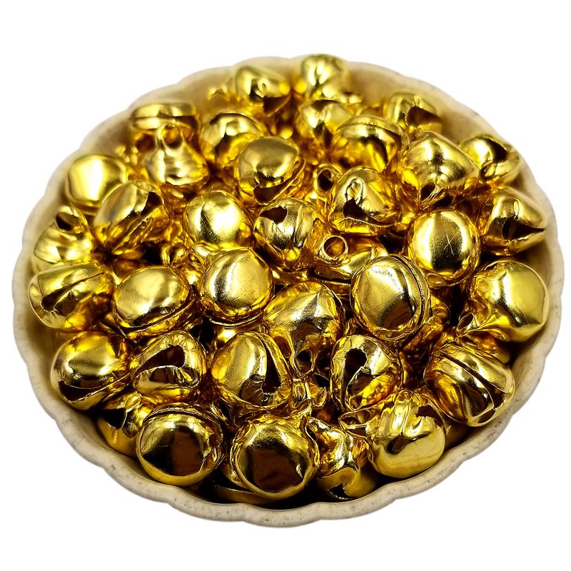 Творческий Craft DIY ювелирные аксессуары кулон DIY браслет ожерелье 6-12 мм железные колокольчики 10-50 шт подарочные подвески рождественские колокольчики