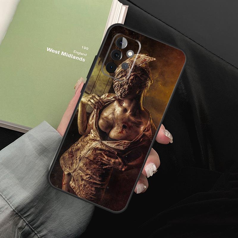 Чехол 'Медсестра из Silent Hill' для Samsung Galaxy A55 A35 A53 A33 A13 A15 A36 A56 A26 A16 A22 A32 A52 A54 A34 A05 A06