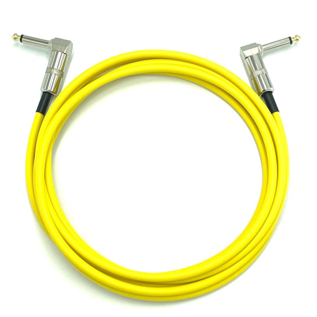 CANARE Yellow Shielded Cable Made In Japan GS-6 (L-L/L-S/S-S) (L-L Plug, 3.5m)