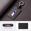 UVGK5 Leather M-Styling Car Smart NFC Card Key Case Cover Shell For BMW M3 M5 M4 Series X1 X3 X5 X6 X7 535le Keychain Auto Accessories
