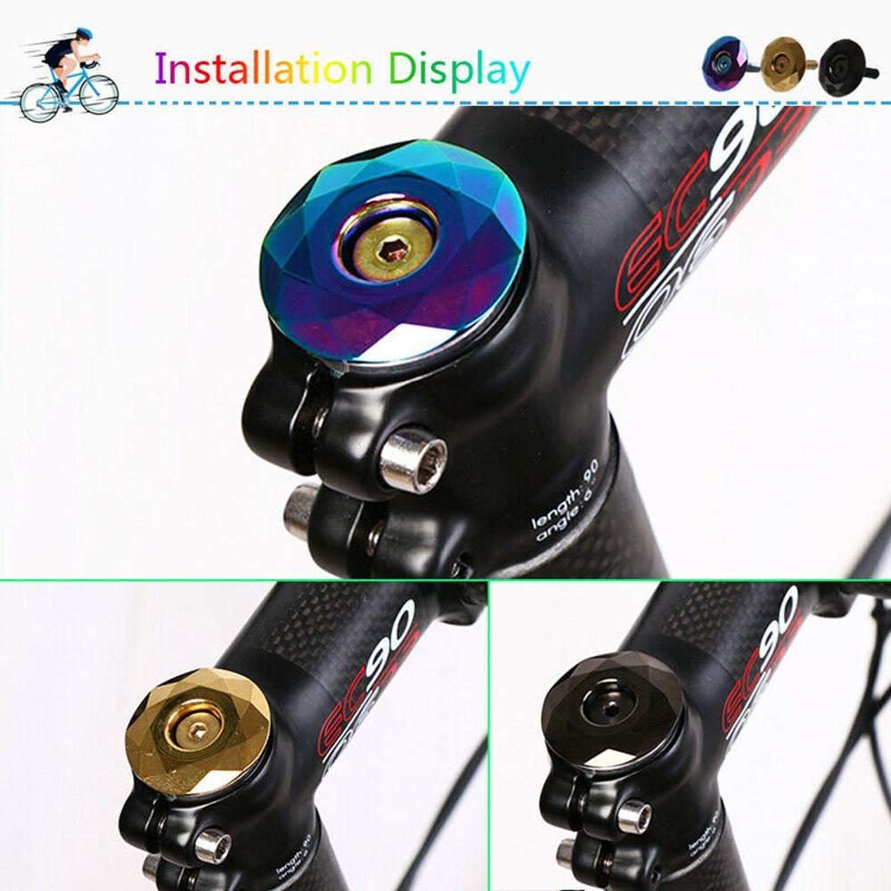 Cycling Accessories Road Bike MTB Bicycle Headset Bicycle Bowl Cover Bike Stem Cap Fork Top Cap