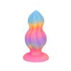 Толстая цветная светящаяся в темноте тыква-образная анальная пробка женский аппарат Sm эротические игрушки взрослые принадлежности для мастурбации дилдо