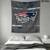 Стенной гобелен New England Patriots Эстетичный настенный подвес Печатная тканевая одеяло Декоративные гобелены для спальни гостиной Домашний декор