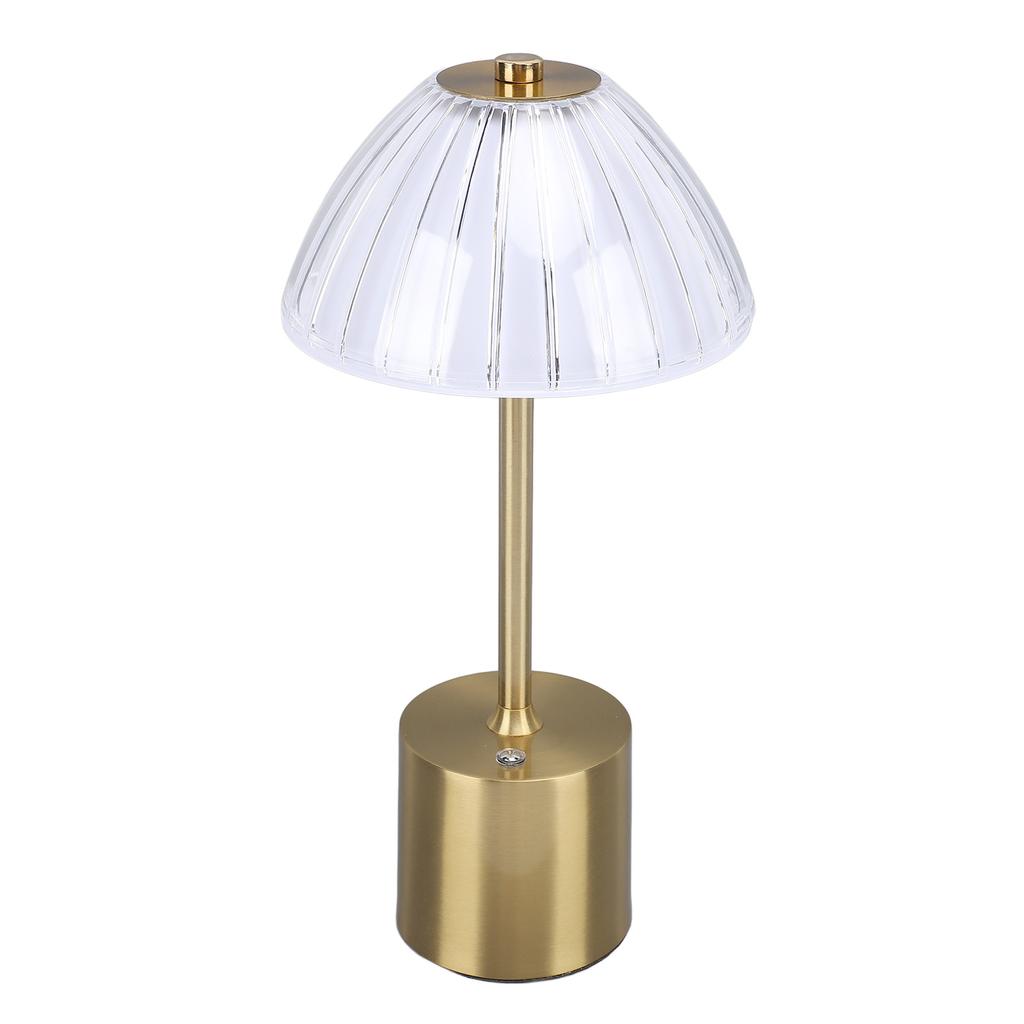 Портативная настольная лампа Crystal LED с 3 уровнями яркости, сенсорным управлением и регулировкой яркости, прикроватная лампа для дома Dini